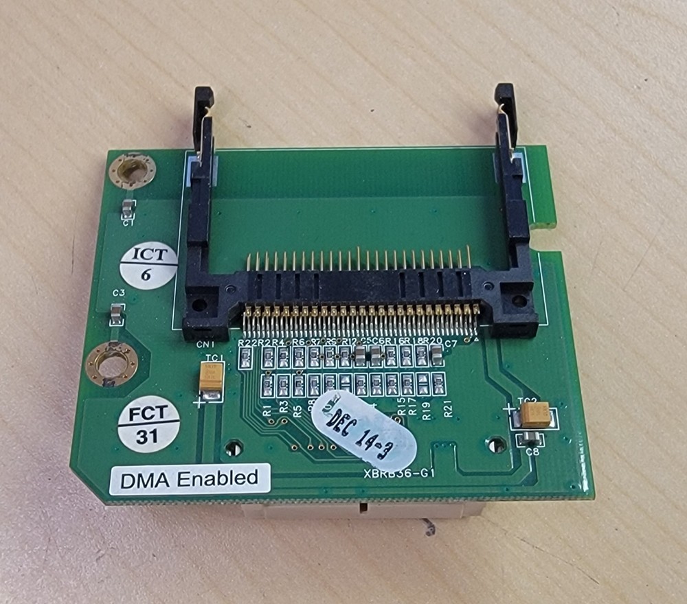 Micros POS Workstation 5/5A CF Riser Card Compact Flash Board