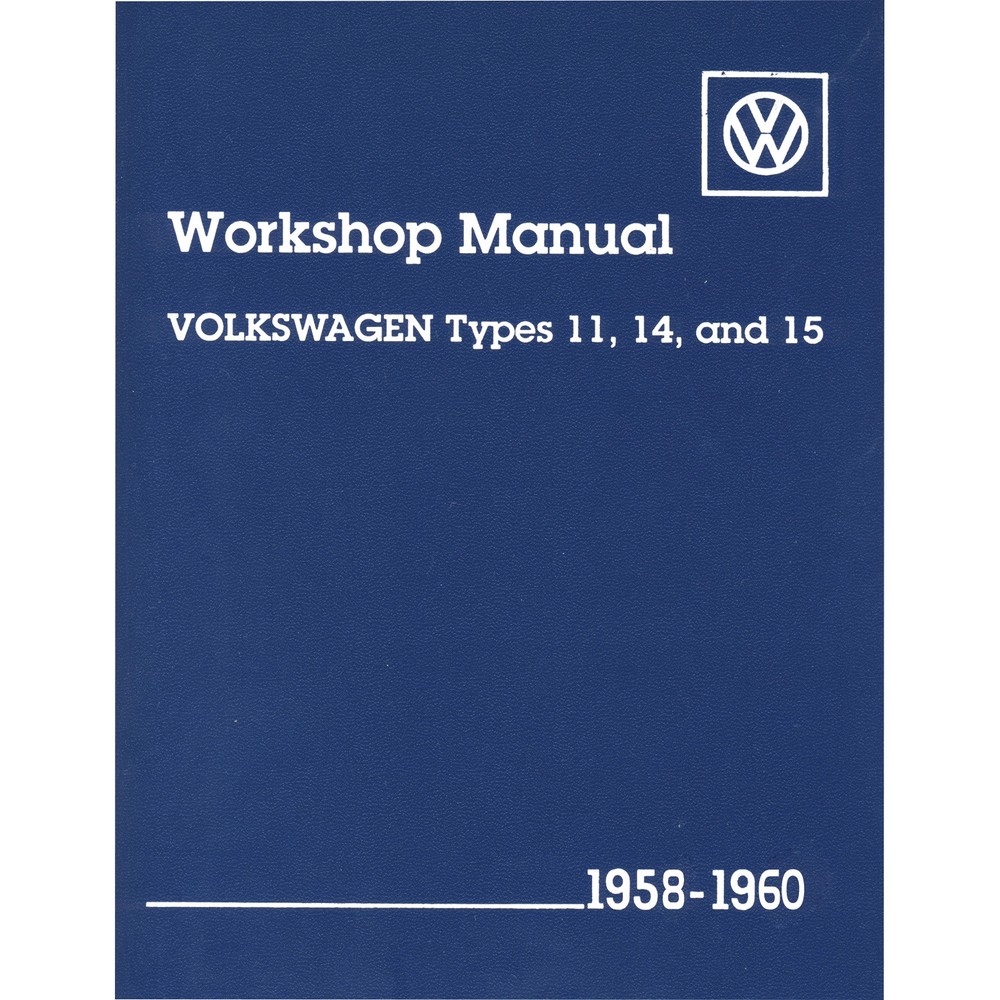 Bentley Repair Manual, Type 1 58-60 Dunebuggy & VW