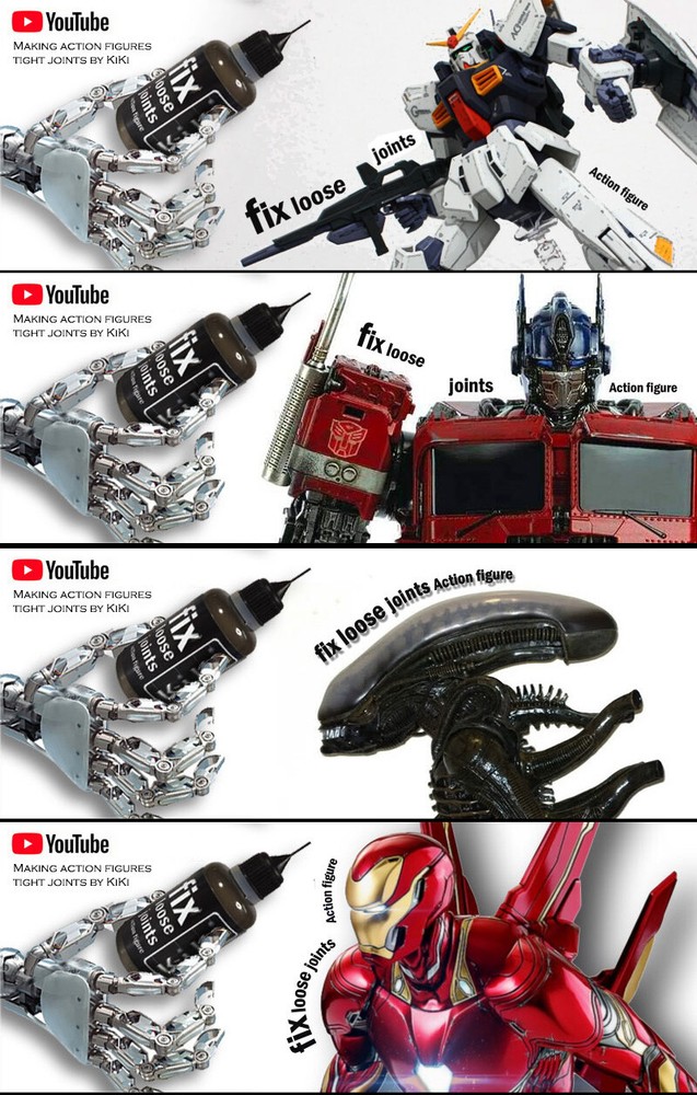 fix loose joints action figures ( 30 ML ) by KiKi official