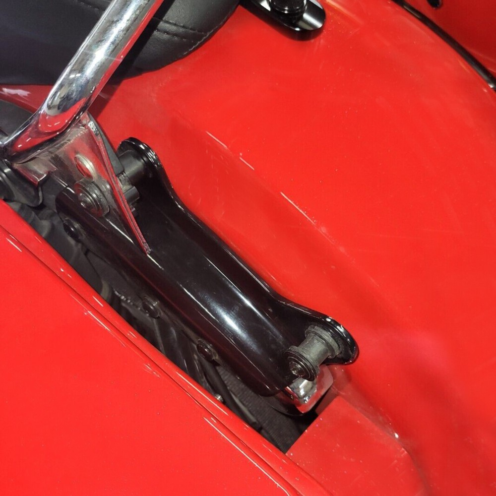 Black 4 Point Docking Hardware Kit For Harley Touring Electra Glide 2009-2013