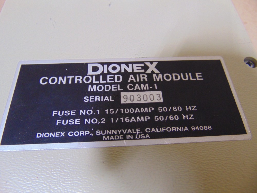 DioneX Controlled Air Module CAM-1 110 / 220 Volt
