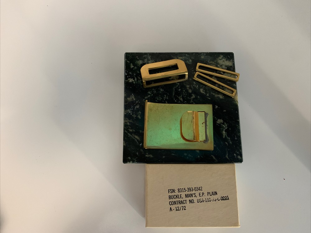 Vtg Military Buckle
