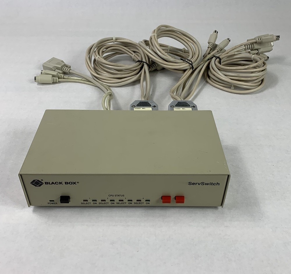 Black Box ServSwitch SW722A-R2 w/ Cords