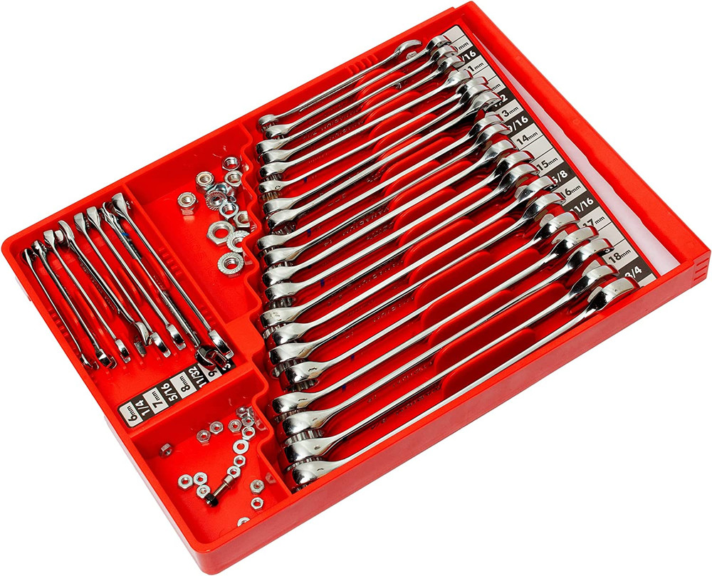 Wrench Organizer - Red