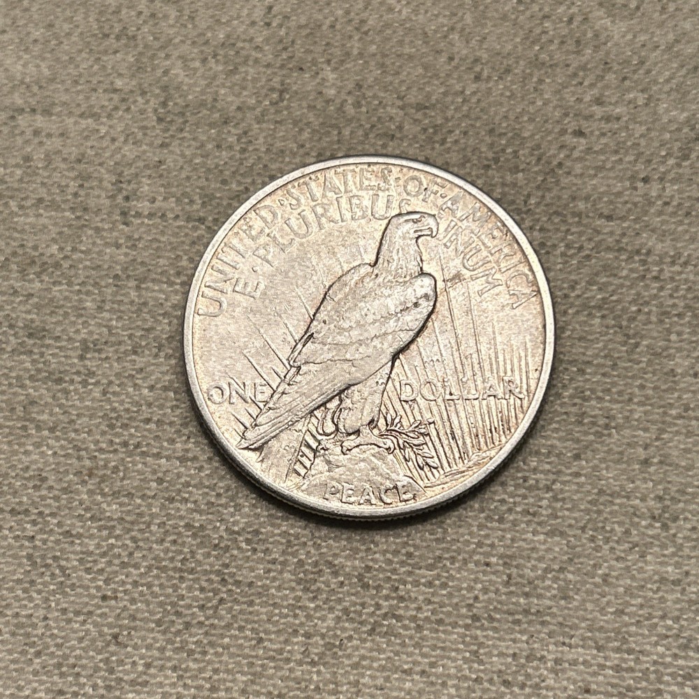 1921 High Relief Peace Dollar XF