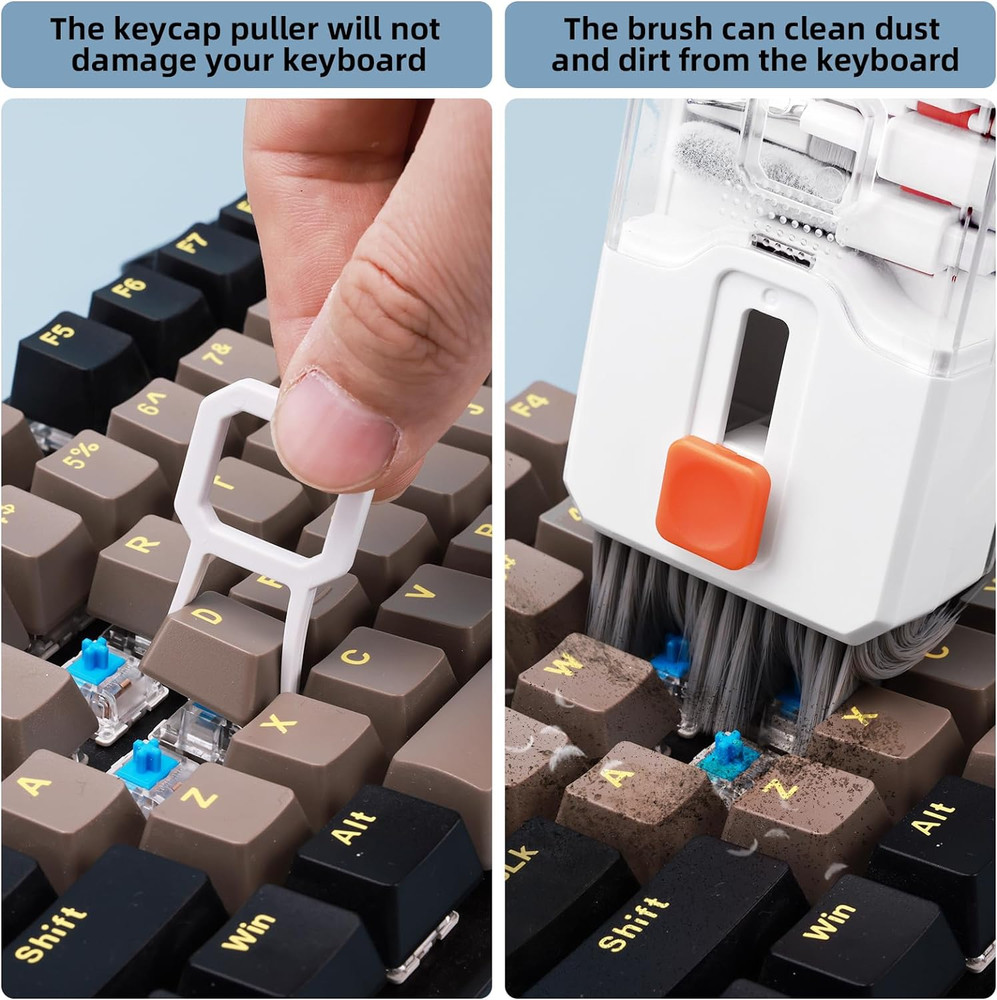 All-in-One Keyboard & Screen Cleaning Kit for Laptops, PCs & Electronics