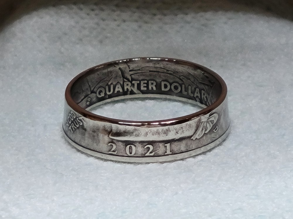 2021 - Size 10 Dated Quarter Coin Ring