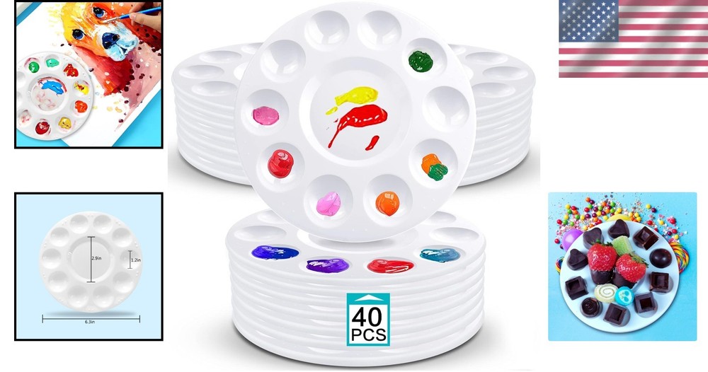 Durable Paint Trays for School Projects and Parties