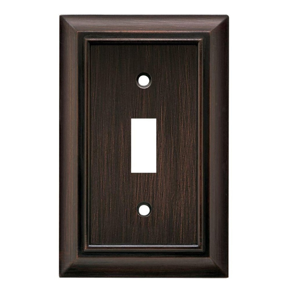 Architectural Single Switch Wall Plate Venetian Bronze
