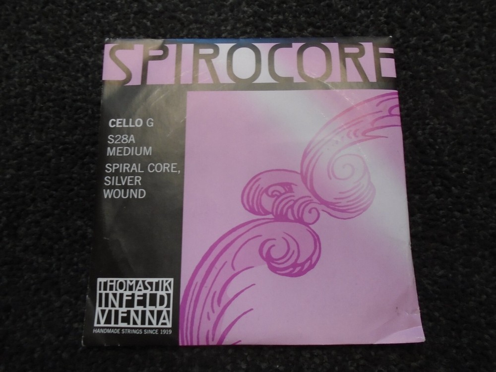 Thomastic Spiricore silver G cello string , 4/4