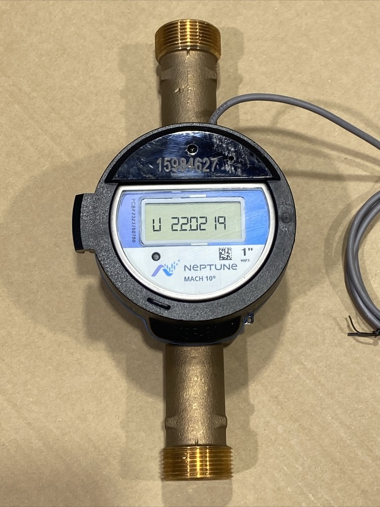 Neptune Water Meter 1” Mach 10 New