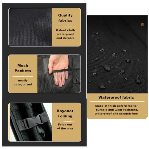 Trunk Organizer, Storage Box - 52L Large Capacity Collapsible Multi