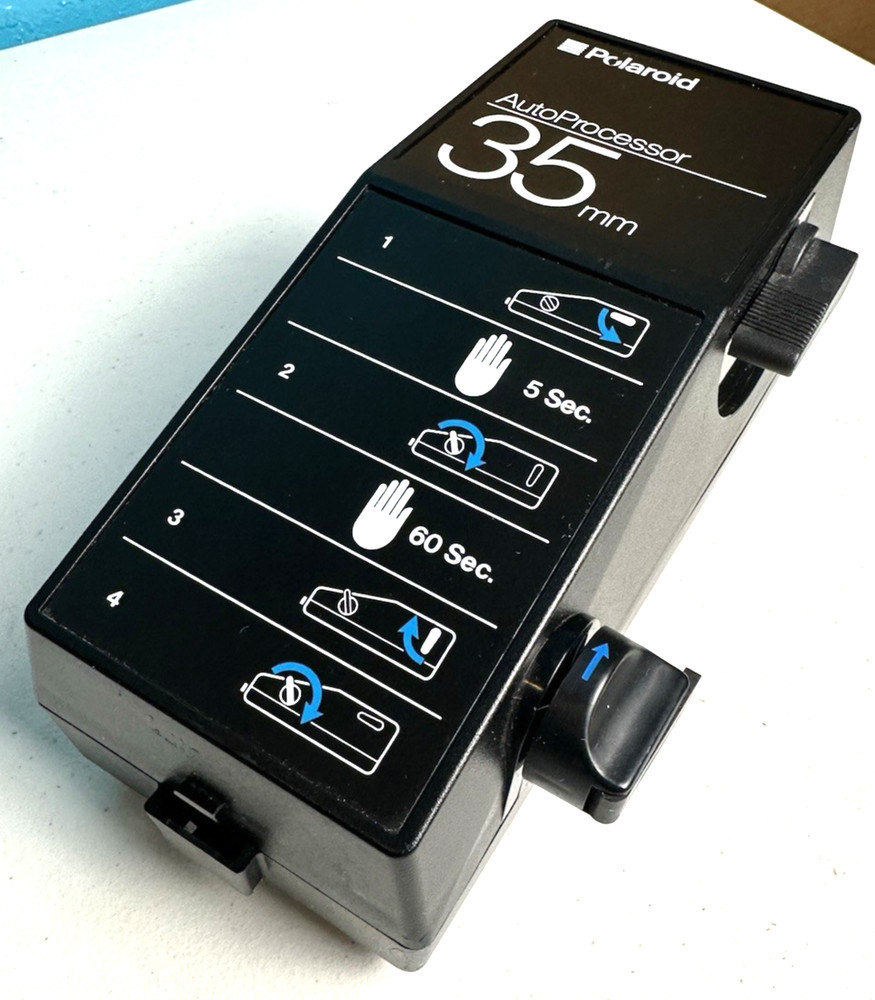 Polaroid 35mm Film Auto Processor – Untested Broken Latch Missing Feet AS-IS