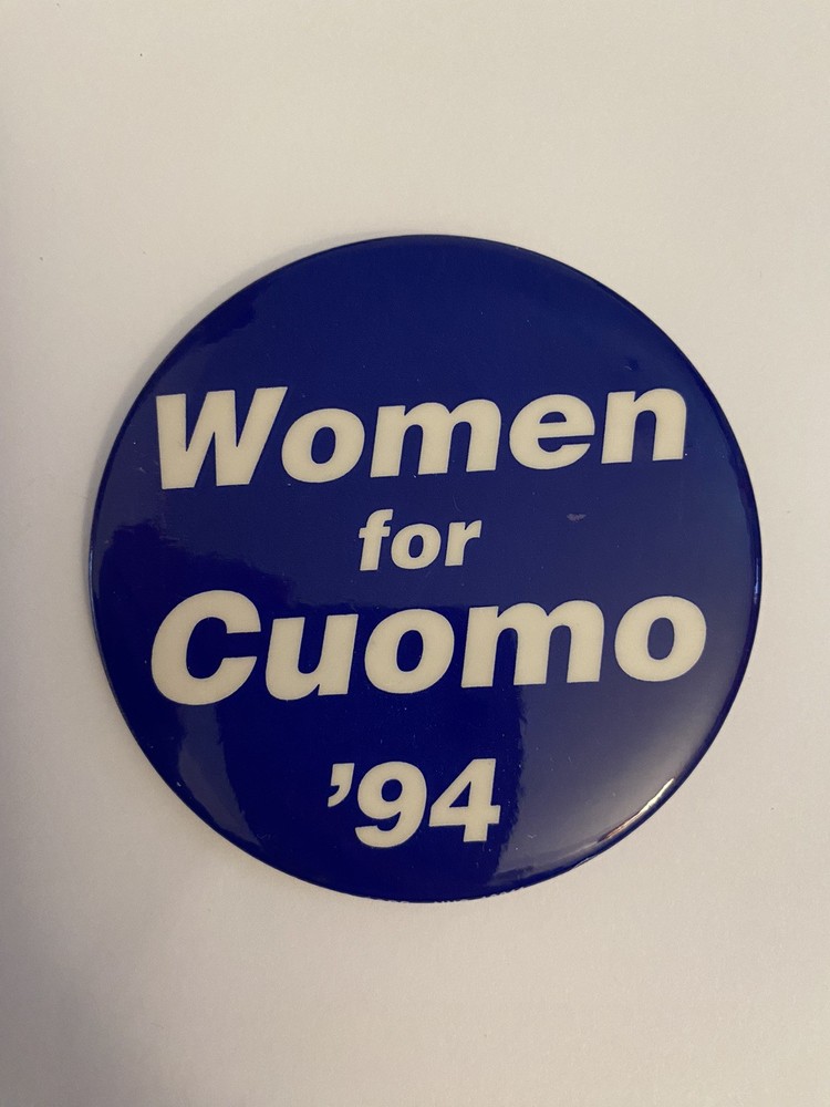 Women For Cuomo ‘94 Pin Back Button P129