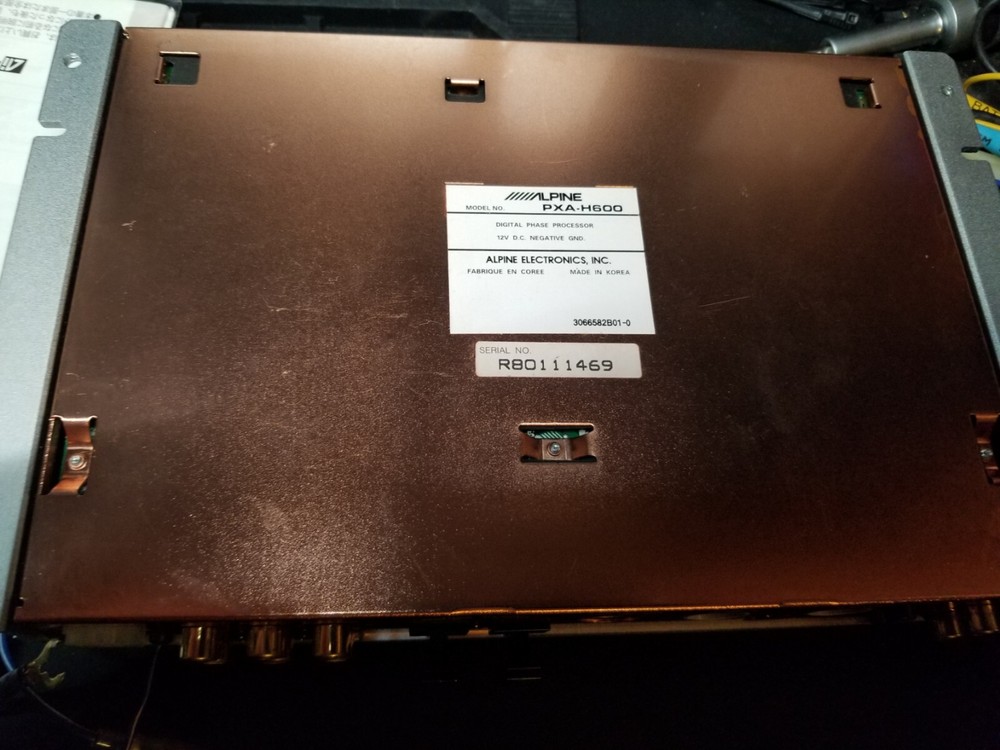 ALPINE PXA-H600 Digital Audio Processor Copper Chassis Version w/ Controller