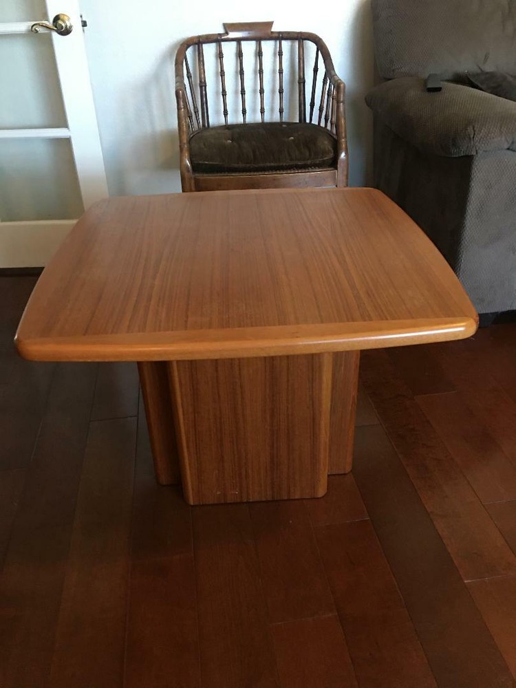 Danish Modern Mid Century Laurits Larsen Coffee Table End Table