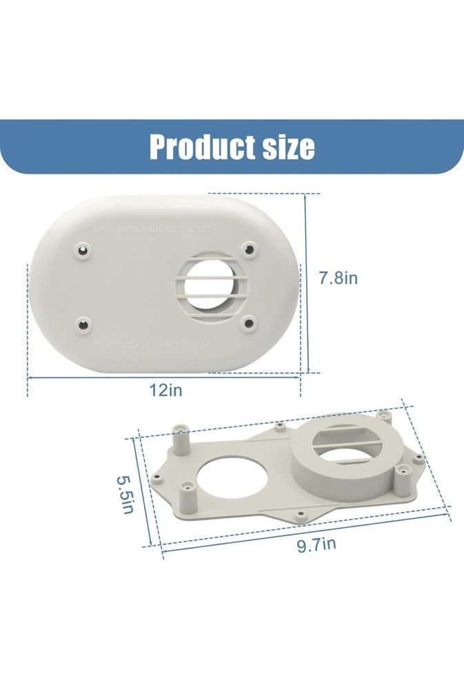 SP20285 Horizontal Vent Termination Kit for Tankless Gas Water Heater