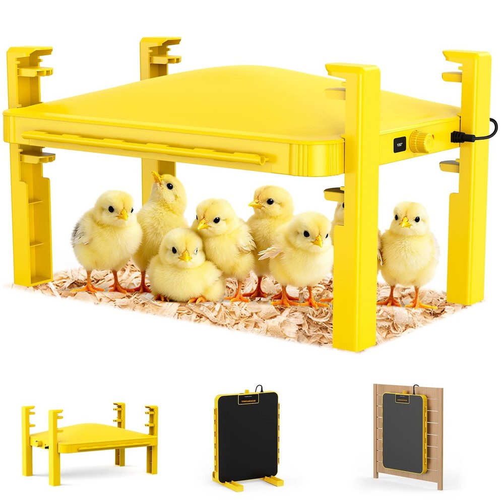 Brooder Plate for Chicks,Chicken Brooder Heater with Temperature Sensor – Rad...