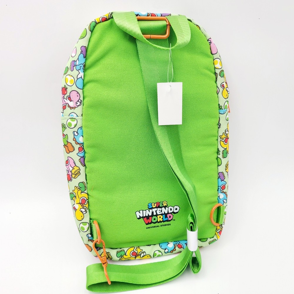 Universal Studios EPIC Universe Super Nintendo World Yoshi Sling Bag Backpack