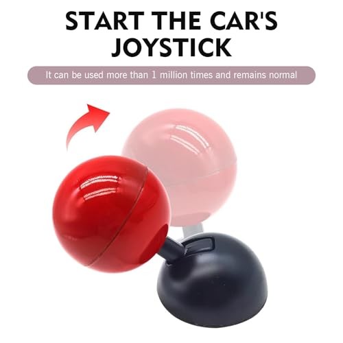 Push Start Button Cover, Cool Joystick Pull Down Engine Start Stop Cover, Self