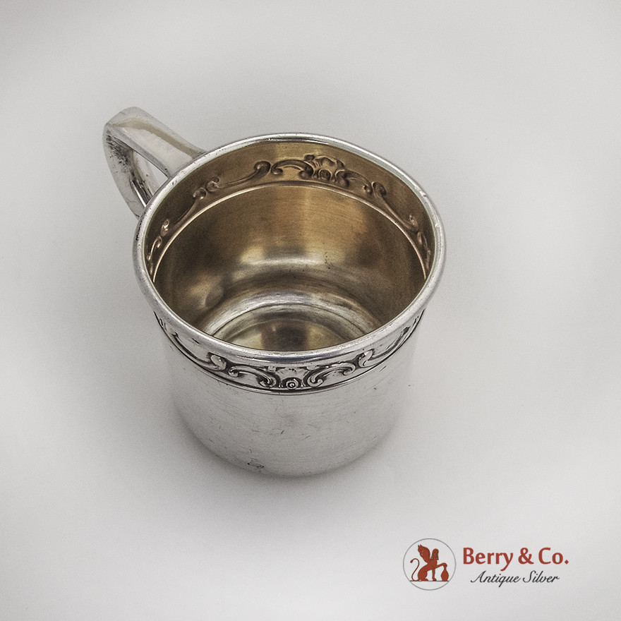 Strasbourg Childs Cup Gorham Sterling Silver 1897