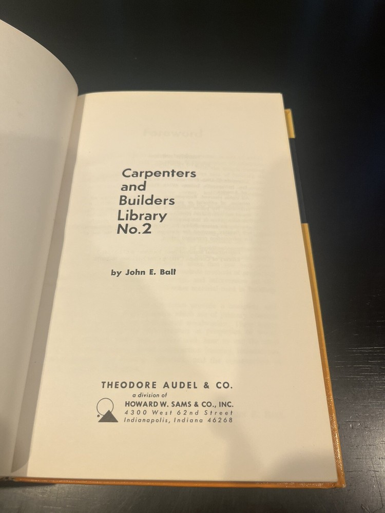 CARPENTERS AND BULDERS LIBRARY --BUILDERS MATH-PLANS-SPECIFICATIONS --1978