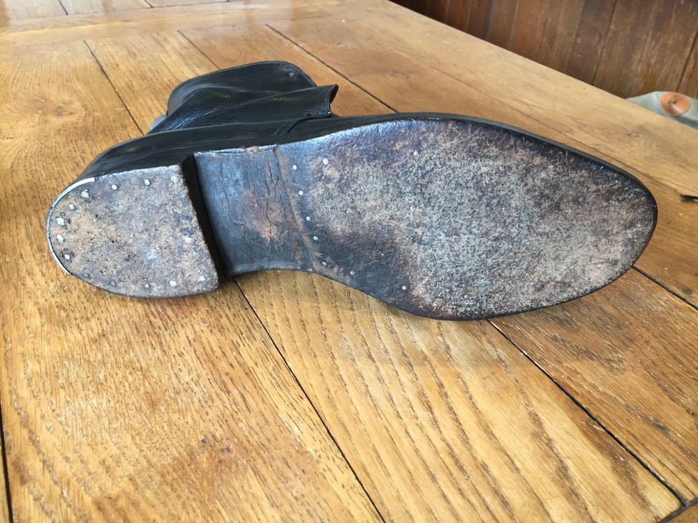 British Army Boots M F Co Ltd Black Leather