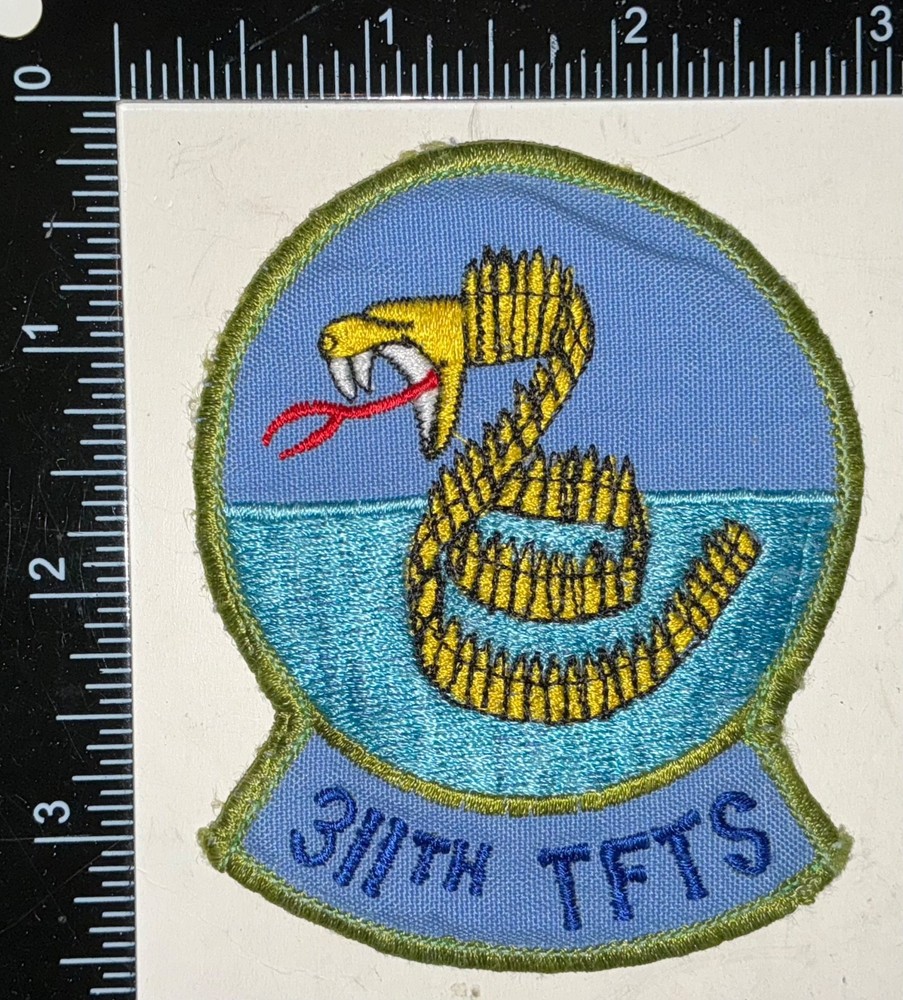 Cold War USAF US Air Force 311th Tactical Fighter Training Squadron Patch