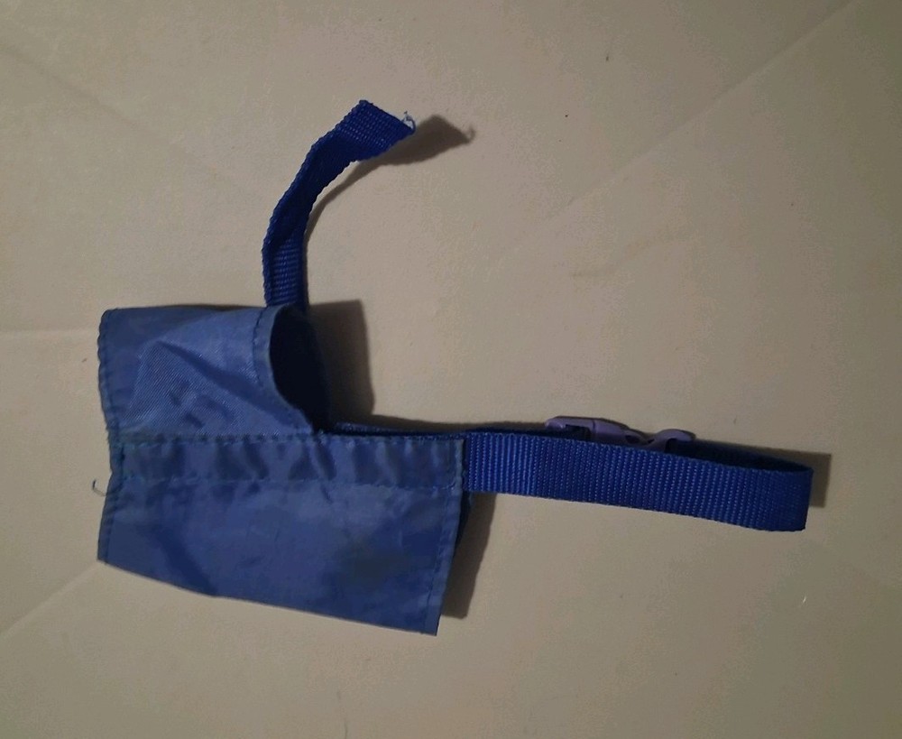 Guardian Gear Lined Nylon Muzzle, Blue Size 3