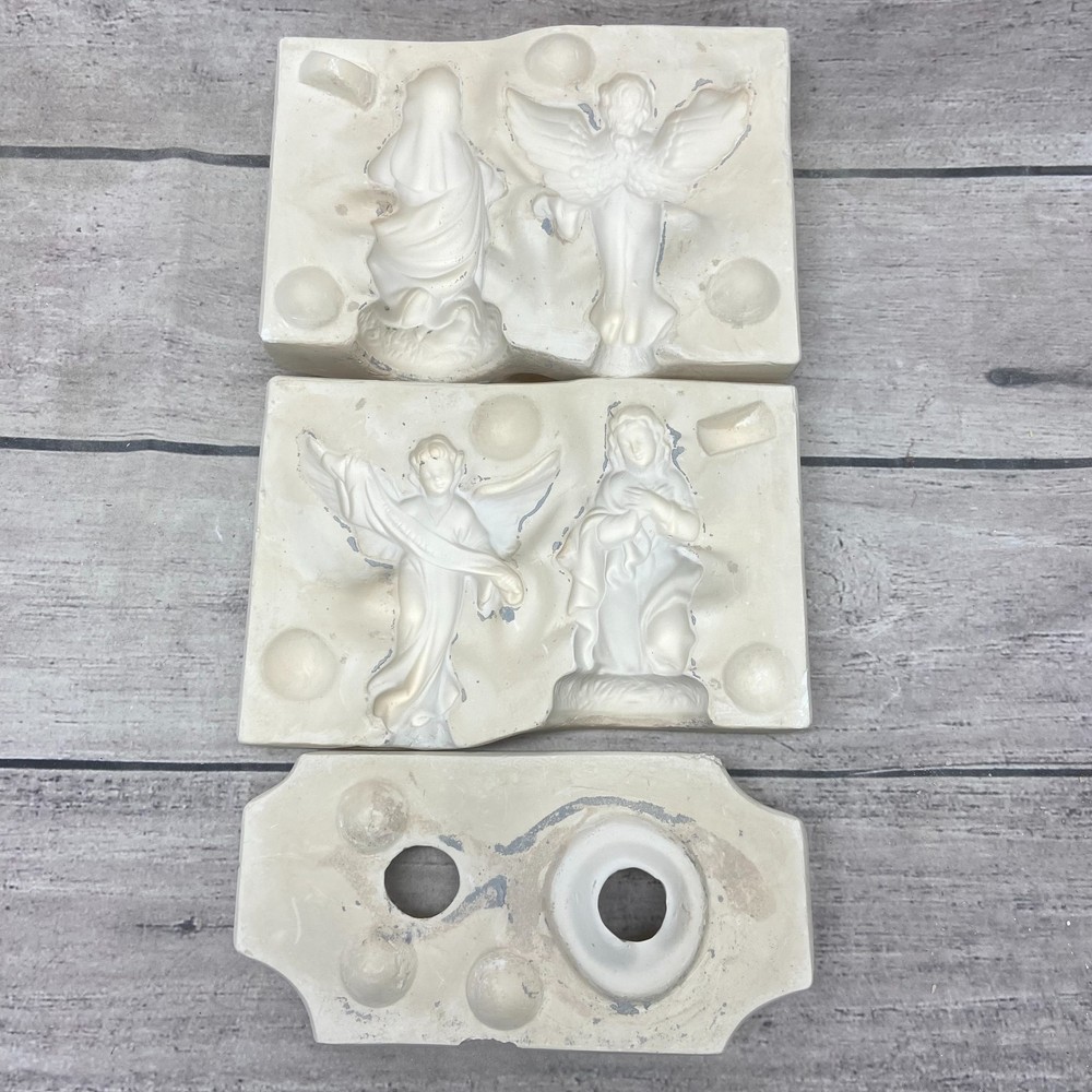Atlantic Mold Ceramic Casting Mold Angels Nativity A-40