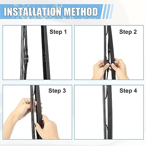 Rear Windshield Wiper Blade Arm Replacement Set Quality Fit for Audi A3