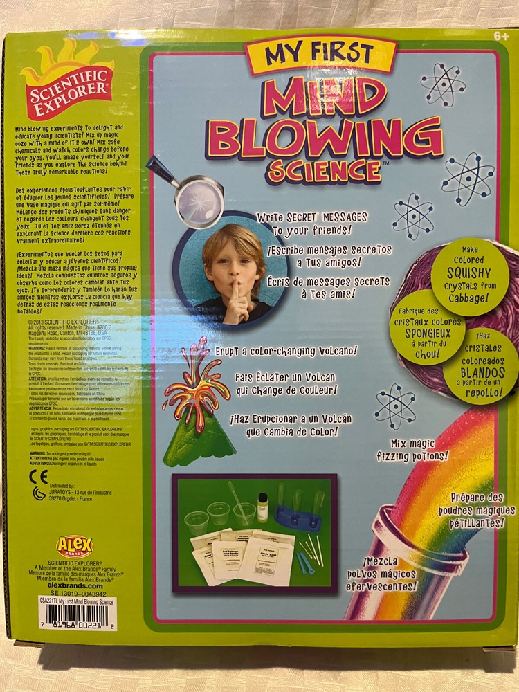 My First Mind Blowing Science Kit 11 Activities Science Explorer