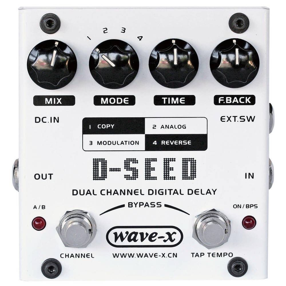 Joyo D-SEED Dual Channel Digital Delay Pedal
