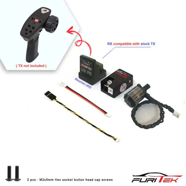 Furitek Starter Brushless Power System w/ Receiver for Hobby Plus Evo Pro
