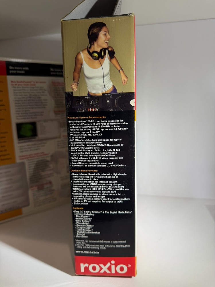 Roxio Easy CD & DVD Creator 6 Platinum Edition - Digital Media Suite Windows
