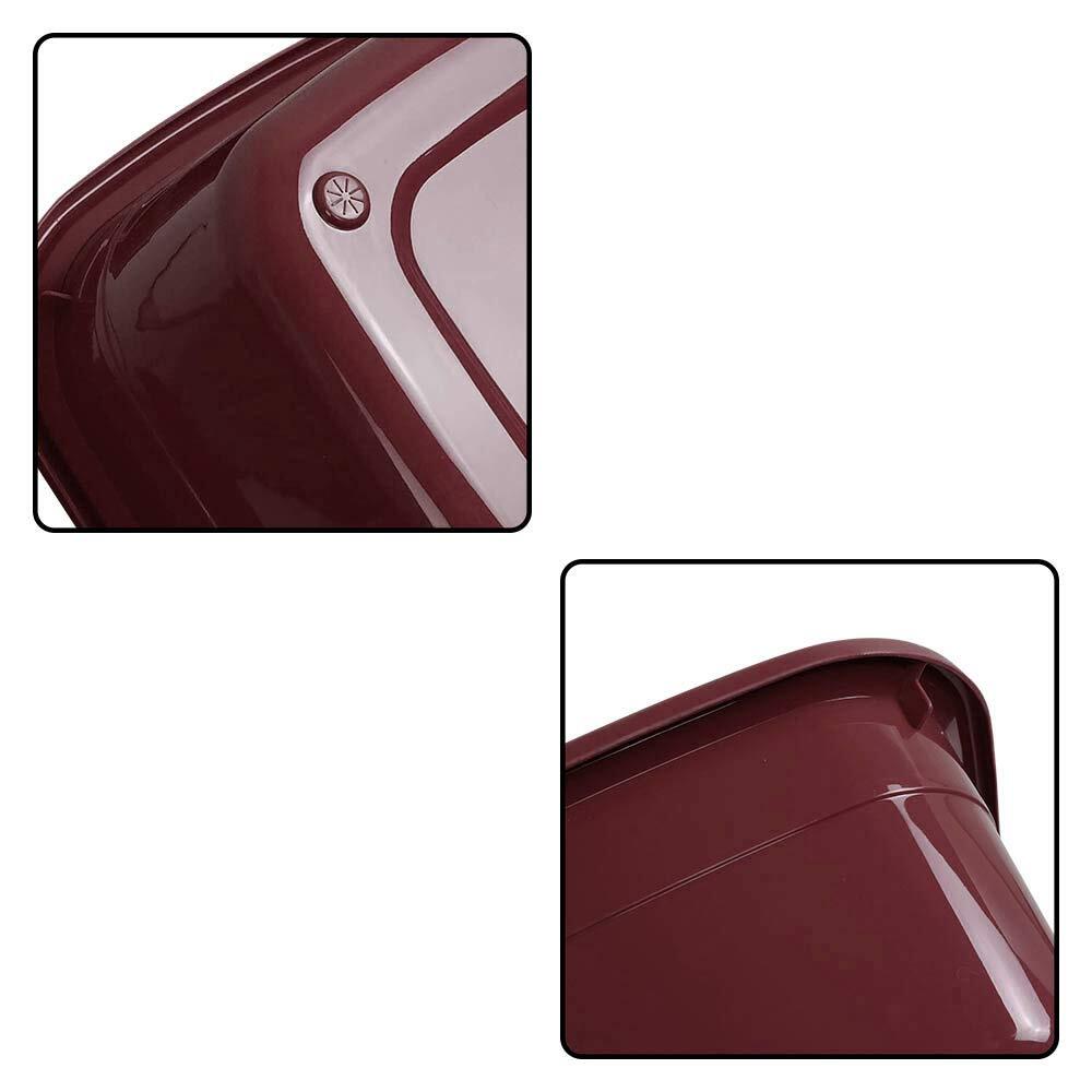 14 Quart Plastic Dish Pan Wine Red 4 Packs