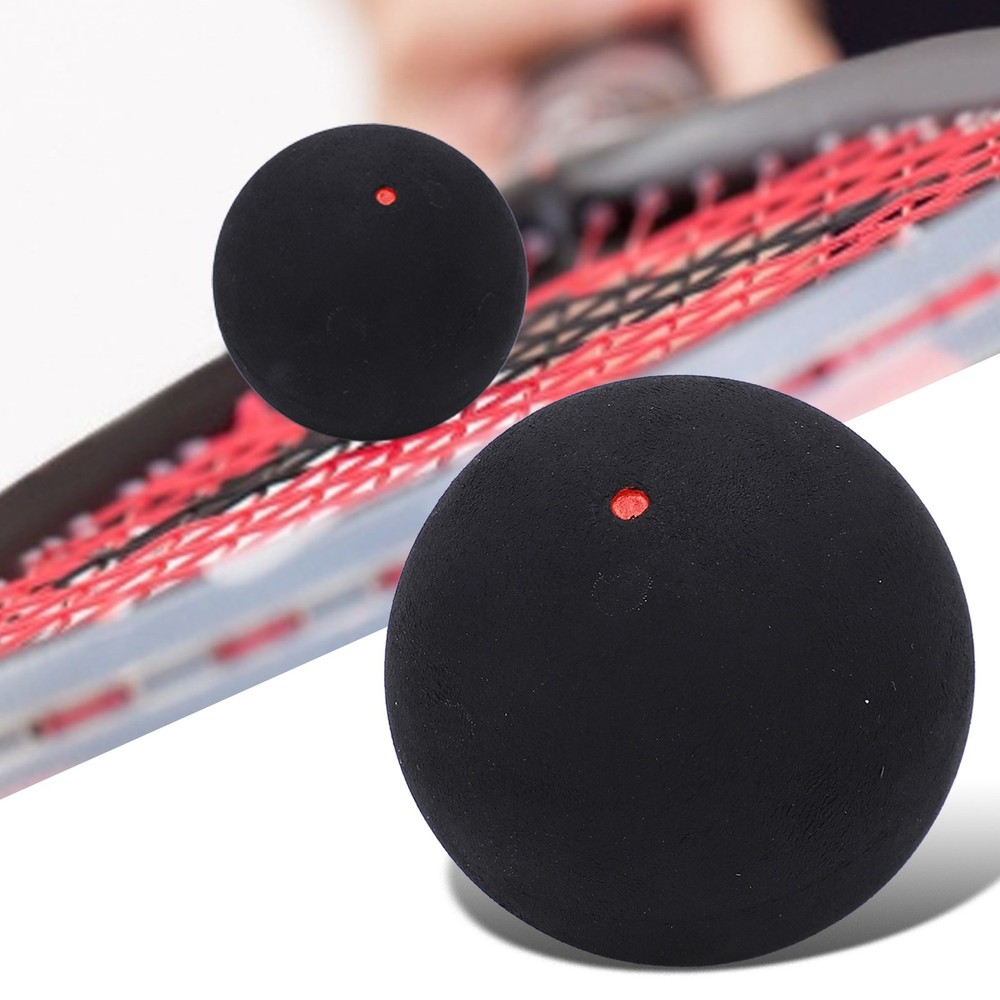 5 X 37mm Single Dot Squash Balls For Beginner Training