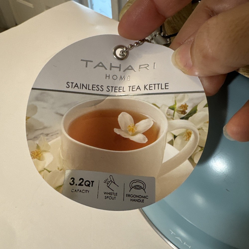 Tahari Stainless Steel Tea Kettle 3.2Qt