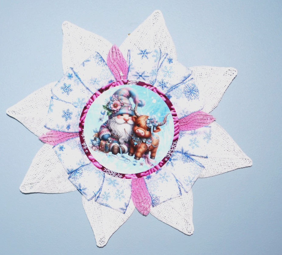 Handmade Christmas Wreath for Front Door