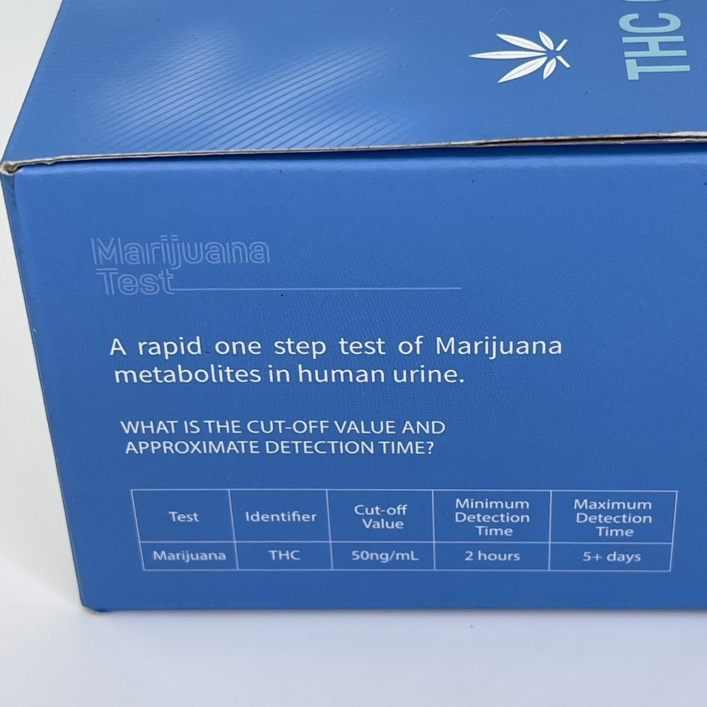 50 Marijuana THC Urine Drug Tests - Home Testing Kits READ