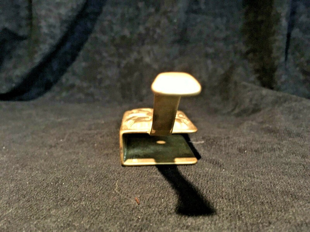 Antique Asian Brass Cabinet Drawer Pull