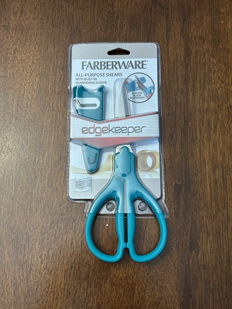 Farberware Edgekeeper All-Purpose Shears W/ Built-In Sharpening Sleeve
