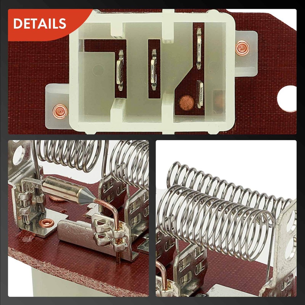 Heater Blower Motor Resistor for Ford E-150 E-250 Excursion Econoline Super Duty