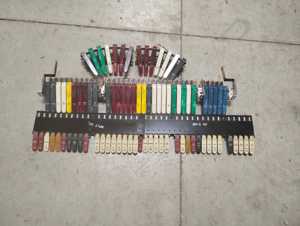 Vintage Organ Tabs! MAKE OFFER!