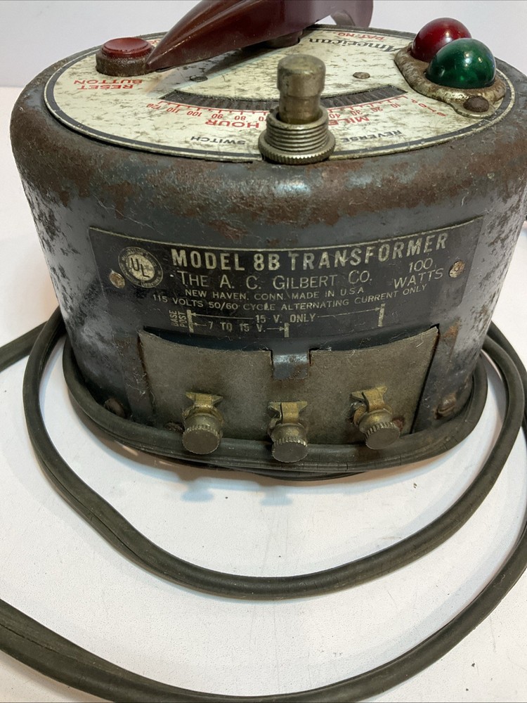 Vintage American Flyer Lines Train Transformer Controller Power Tested