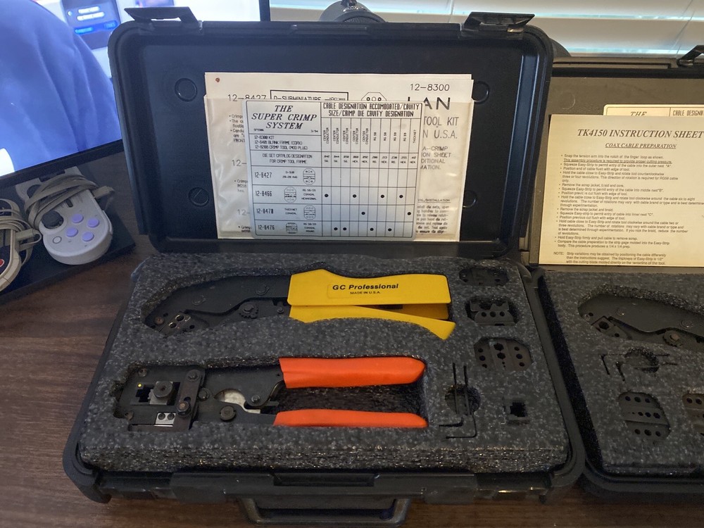 2X GC Professional Crimp Tool Kits - Crimper