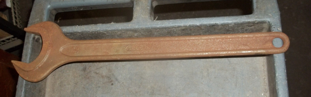 GEDORE SINGLE OPEN END WRENCH 55 BIN894  (A5)