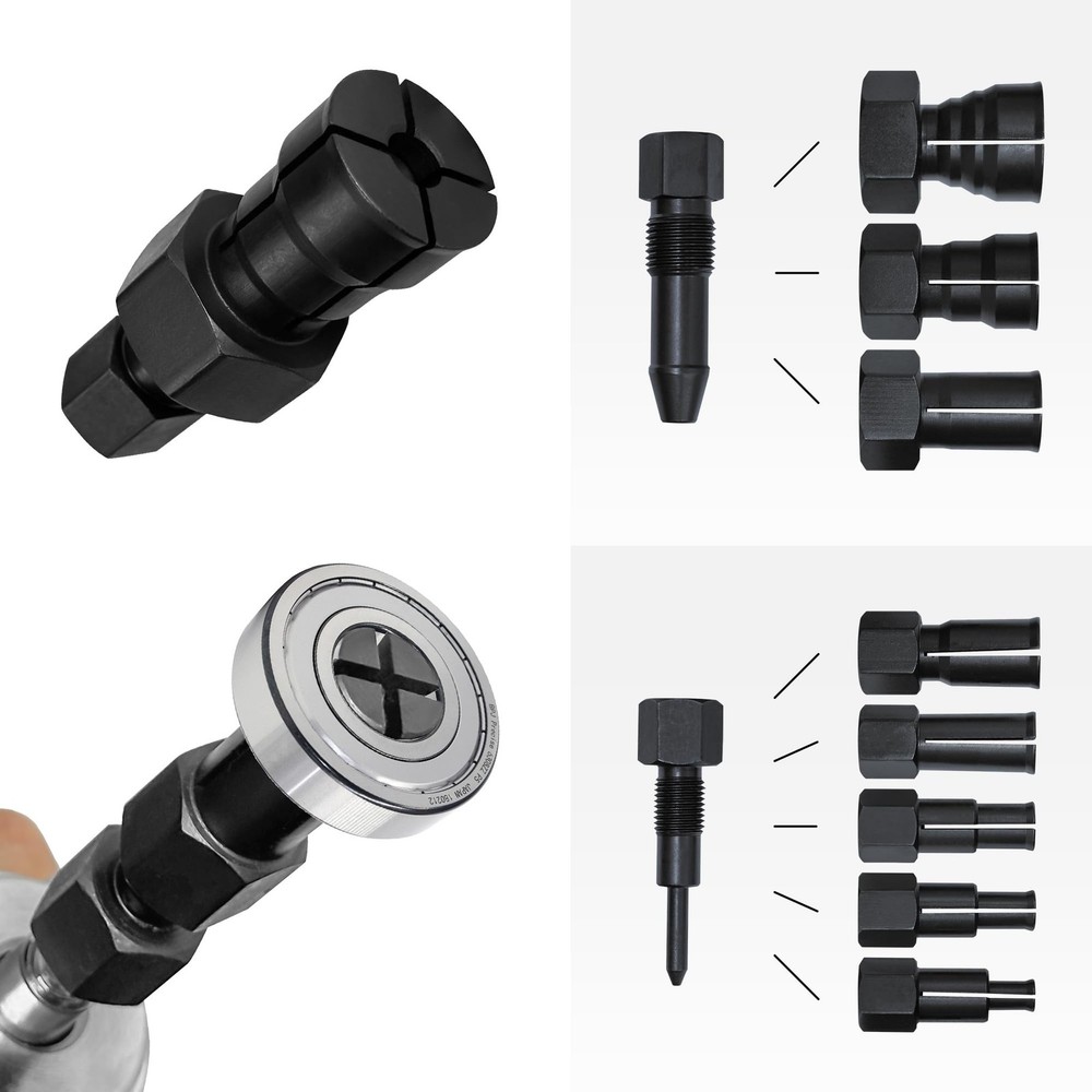 ZUXUSE Motorcycle Bearing Puller Kit, Blind Bearing Puller Kit, Slide Hammer ...