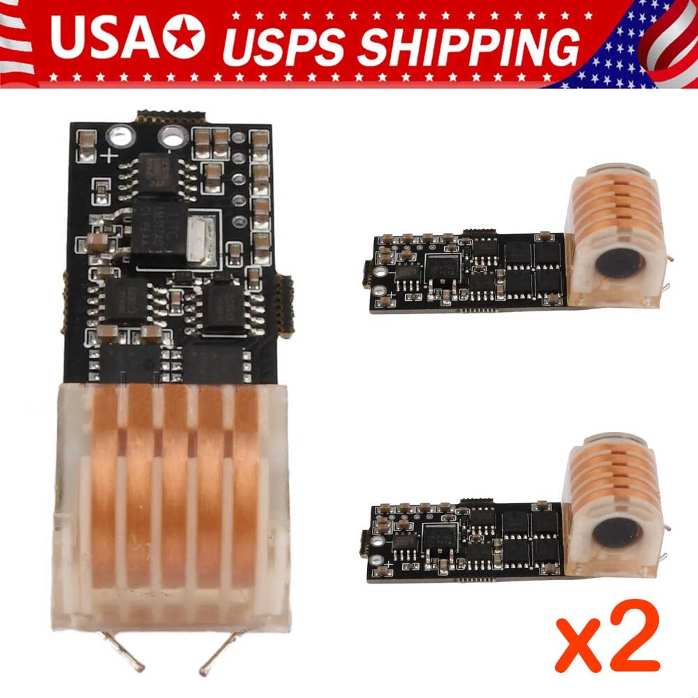 2PC DC High Frequency AC High Voltage Generator Inverter Boost Arc Ignition Coil