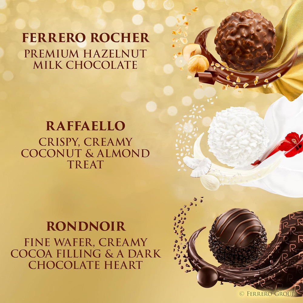 Ferrero Collection Assorted Chocolates 48 Count Gourmet Gift Box